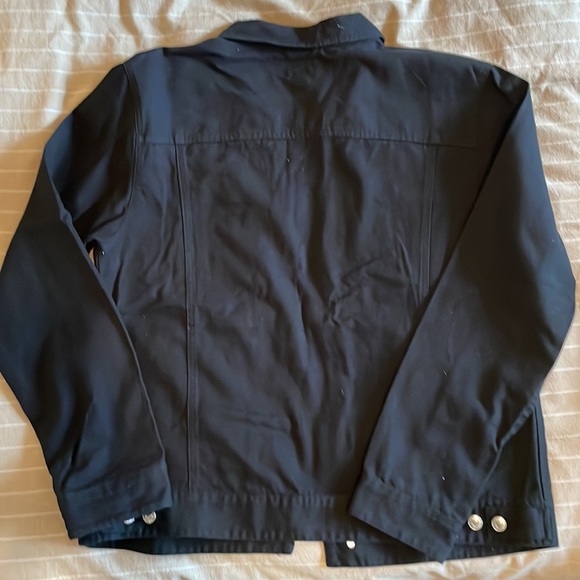 Obey Black Denim Jacket - Picture 5 of 5